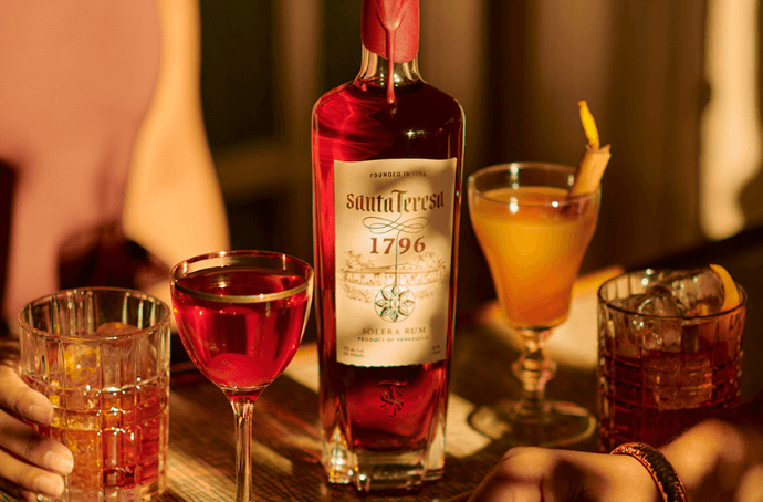 RUM SANTA TERESA 1796 BUTELKA